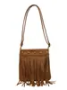 Bolsa Transversal Retro Nicho Exquisita 202 Suede Veludo Novo Estilo Bolsa Feminina Estilo Popular Versátil Bolsa Transversal Franja Tote