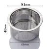 Malla de filtro de acero inoxidable tazón de cocina cesta de fregadero filtro cuenco para verduras alcantarilla basura filtro anti-atasco