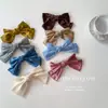 Pinza para el Cabello Grande con Lazo Estilo Francés Retro para Niñas Pinza Superior Pinza para la Parte Posterior de la Cabeza Pinza de Celebridad de Internet Japonesa Coreana Accesorios para el Cabello
