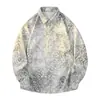 Camisa de Manga Larga para Hombre 2026 Primavera/Otoño Nuevo Estilo Moderna Versátil Holgada Casual Superior Simple Moda Tallas Grandes Ropa de Abrigo