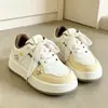 Zapatos de Suela Gruesa Estilo Lindo Zapatos de Mujer 2026 Nuevo Otoño Versátiles de Nicho con Cordones Zapatos Blancos Zapatos Casuales Diarios