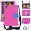 Funda Protectora Adecuada para Tableta Samsung Tab S6 Lite P620 de 10.4 Pulgadas 2024 P610 con Correa de Mano y Soporte Anti-Caída