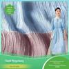 Boutique fada listra tecido B2039 fada rugas Tencel nylon camisa feminina vestido moda tecido