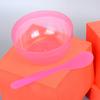 Venta al por mayor, cuenco de plástico para mascarilla, palo para mezclar, cuenco para spa, juego de herramientas de belleza, juego de dos piezas