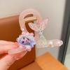 Pinza para el pelo de sirena de colores para niños, tamaño pequeño, para niña, princesa sirena, concha, linda horquilla de hada