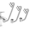 Braço Mecânico Universal Extensor para Torneira de Pia de Cozinha 1080° Extensor de Torneira Anti-Salpicos para Lavatório