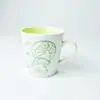 Caneca de Cerâmica Embossada com Esmalte Doraemon Atacado Fofa Desenho Animado Cerâmica Copo de Água Personalizado Criativo Multicor