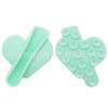 Soporte para Teléfono Móvil Transfronterizo, Soporte Portátil para Lápiz Labial, Soporte Perezoso, Ventosa para Teléfono Móvil en Forma de Corazón, Soporte Adhesivo de Silicona