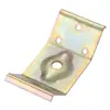 Tapón de mueble engrosado conector de ángulo de acero para taburete conector de ángulo de hierro ferretería para pata de mesa de comedor bisagra de cama tapón de cama código de ángulo