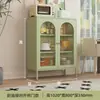 Balcón de cocina, comedor, mueble de vino de lujo ligero, mueble de almacenamiento para té y bebidas, mueble de almacenamiento simple, vajilla, sala de estar de hierro forjado estilo nórdico