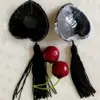 Ropa interior sexy transfronteriza uniforme tentación accesorios palo para el pecho lentejuelas en forma de corazón tentación sexy palo de leche amor una generación de cabello