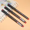 Bolígrafo de Gel para Hobby 0.5mm Punta Completa Bolígrafo para Firmar de Negocios 8620 Rojo Azul Negro Reunión Pluma de Agua Carbono