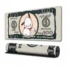 Alfombrilla de ratón con diseño de dólar popular transfronterizo, alfombrilla de ratón creativa con dibujos animados para juegos de deportes electrónicos, alfombrilla de ratón