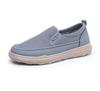 Sapatos Masculinos 2025 Primavera Novos Comércio Exterior Malha Sapatos Masculinos Respiráveis Resistentes ao Desgaste Antiderrapantes Slip-on Preguiçosos Sapatos Masculinos de Sola Macia