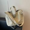 Bolsa de pano multicolorida transfronteiriça Nova moda feminina japonesa e coreana Ins Light Handbag Bolsa Crossbody de grande capacidade
