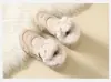 Sapatos atléticos e casuais femininos, nova coleção outono/inverno 2026, leves, antiderrapantes, com cadarços e fechos de velcro, confortáveis de usar e forrados com fleece para maior calor