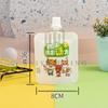 Bolsa de boquilla independiente transparente para líquidos de medicina china, bolsa de embalaje con boquilla para suplementos alimenticios infantiles y bebidas selladas.