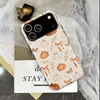 Case de Celular Halloween Transfronteiriço Estilo Novo Aquarela Pintado à Mão Laço Abóbora Fantasma Maçã Case Filme para iP18promax