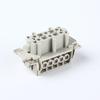 Conector Rectangular de Alta Resistencia He-10 Núcleos He-10Mf Agujero para Pin del Núcleo Interno Industrial Impermeable En Stock Conector Industrial Impermeable