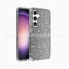 Aplicable a S22ULTRA funda para teléfono móvil Terminator de cuatro esquinas S24 S24PLUS alta transparencia funda de grado militar resistente a caídas funda con purpurina