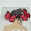 Adornos de Mariposa Tridimensional Simulada para Bodas, Flores Decorativas de Estilo Antiguo, Cabezas de Flor para Pasadores DIY, Decoración del Hogar al por Mayor