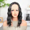 Peruca de renda 13*4.5*1T cabelo curto cacheado feminino cabelo de simulação peruca de cabeça inteira micro rolo cobertura de cabeça inteira