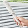 Cepillo colgante para limpieza de espacios de aire acondicionado, herramienta para limpieza de persianas, cepillo desmontable para eliminación de polvo, herramienta doméstica para limpieza de espacios