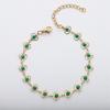 Pulseira Jinyiyuan Ouro 18K Amor aço inoxidável galvanoplastia gotejamento cor moda nicho novo vendas diretas de fábrica