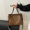 Bolsa de Gran Capacidad para Mujer 2025 Nueva Moda Trendy Verano Bolso Cruzado de Hombro Ancho Bolso de Mano Tote para Viajes
