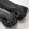 Liufeng Artículos en Stock Cordón Elástico Redondo Negro Ropa Zapatos Sombreros Puños Banda Elástica de Goma Accesorios Cordón Elástico Relleno de Núcleo