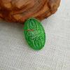 Colgante de Hierro Dragón Verde Seco Relief de Color Cocido Vida Colgante Piezas de Jade Doble Felicidad Ruyi Mariposa Gotas de Agua Flor de Ciruelo Hojas Pendientes