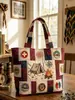 2026 Estación Independiente Transfronteriza Amazon Bolso Nuevo Bolso Tote Estampado Digital Bolso Tote Acolchado de Moda