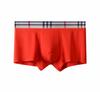 Outlet de Fábrica Benmingnian Ropa Interior Roja para Hombre Bóxers Modales para Hombre Rojo Grande Sin Costuras Cuatro Esquinas Pantalones Hongyun