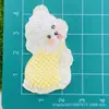 Peluche Lindo de Cachorro de Dibujos Animados Parche Acrílico Accesorios para Pasadores DIY Joyería Hecha a Mano Insignia Imán para Refrigerador Venta al por Mayor