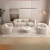 Juego de sofá lineal minimalista estilo crema para sala de estar de casa, sillón de sofá para área de recepción y descanso de salón de belleza y casa de huéspedes nórdica