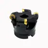 Fresa de topo plana CNC EMRW R5/R6 disco de fresa de topo arredondado EMR R8 centro de usinagem CNC disco de fresa