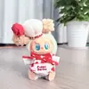 Solo ropa] la primera y segunda generación Labubu muñeco tela tela colgante correa falda sentada fiesta ángel lazo adorable
