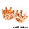 Cuentas de Circonita Incrustadas en Cobre Cuentas Espaciadoras Accesorios para Pulseras Piezas para Joyería DIY Pulsera Collar Broche Broche Espaciador Piezas para Accesorios de Cabello Hechos a Mano