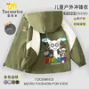 Modelo Nuevo 2025 Sprunki Caja de Ritmo Musical Chaqueta Cortavientos Infantil para Niños y Niñas Abrigo Cortavientos de Otoño e Invierno