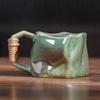 Caneca de Café Vintage Criativa Rústica de Cerâmica Feita à Mão Estilo Wabi-Sabi Caneca de Cerâmica de Alto Valor Acessório Transfronteiriço para Chá da Tarde