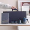Regalos Creativos Personalizados Souvenirs para Eventos de Conferencias Corporativas Regalos Culturales y Creativos de Negocios Juegos de Té Set de Regalo con Cuaderno