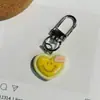 Llavero de Luna y Estrella Láser Colorido Colgante de Botella de los Deseos Color Caramelo Galvanizado Mariposa Fresa Accesorios para Estudiantes