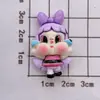 Nuevo producto cara brillante bebé llorando caricatura niña resina accesorios diy pegamento crema funda de teléfono móvil taza de agua zapatos accesorios accesorios