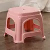 Banquinho de Plástico Espessado para Uso Doméstico, Banco de Plástico com Assento Rígido para Adultos, Cadeira de Mesa de Jantar, Mesa de Centro de Banheiro, Banco Quadrado Pequeno Vulcanizado, Jian Shuo