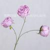 Flor Artificial Hortensia Morada Rosa Flor Artificial Decoración Arreglo Floral Sala de Estar Decoración Boda Diseño Auditorio Flor Falsa Fábrica Venta al Por Mayor