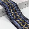 Directo de fábrica cinta de encaje de diamantes de 7 cm estilo nacional accesorios de ropa de comercio exterior nacional ingredientes