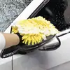 Guantes para Lavar Coches, Guantes para Limpiar Coches, Guantes Específicos para Lavar Coches, Guantes de Chenilla de Cinco Dedos para Lavar Coches, Limpiador de Lana Felpa