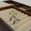 Brincos Dourados Estilo Retrô Europeu e Americano para Mulheres 2025 Nova Coleção Primavera e Verão Design de Nicho Brincos e Acessórios de Orelha de Alta Qualidade Versáteis