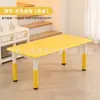 Mesa de Estudo para Pintura e Grafite de Jardim de Infância Mesa de Treinamento Mesa Retangular para Seis Pessoas Mesa Infantil Mesa e Cadeira Ajustáveis Pintura