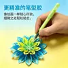 Buena pluma de tipo líquido recto con forma de pluma, pegamento líquido para estudiantes, arte, pasta precisa, pegamento para manualidades DIY, pegamento para cuenta manual creativa